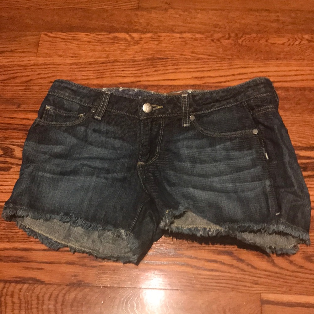 Paige denim cut off shorts 27